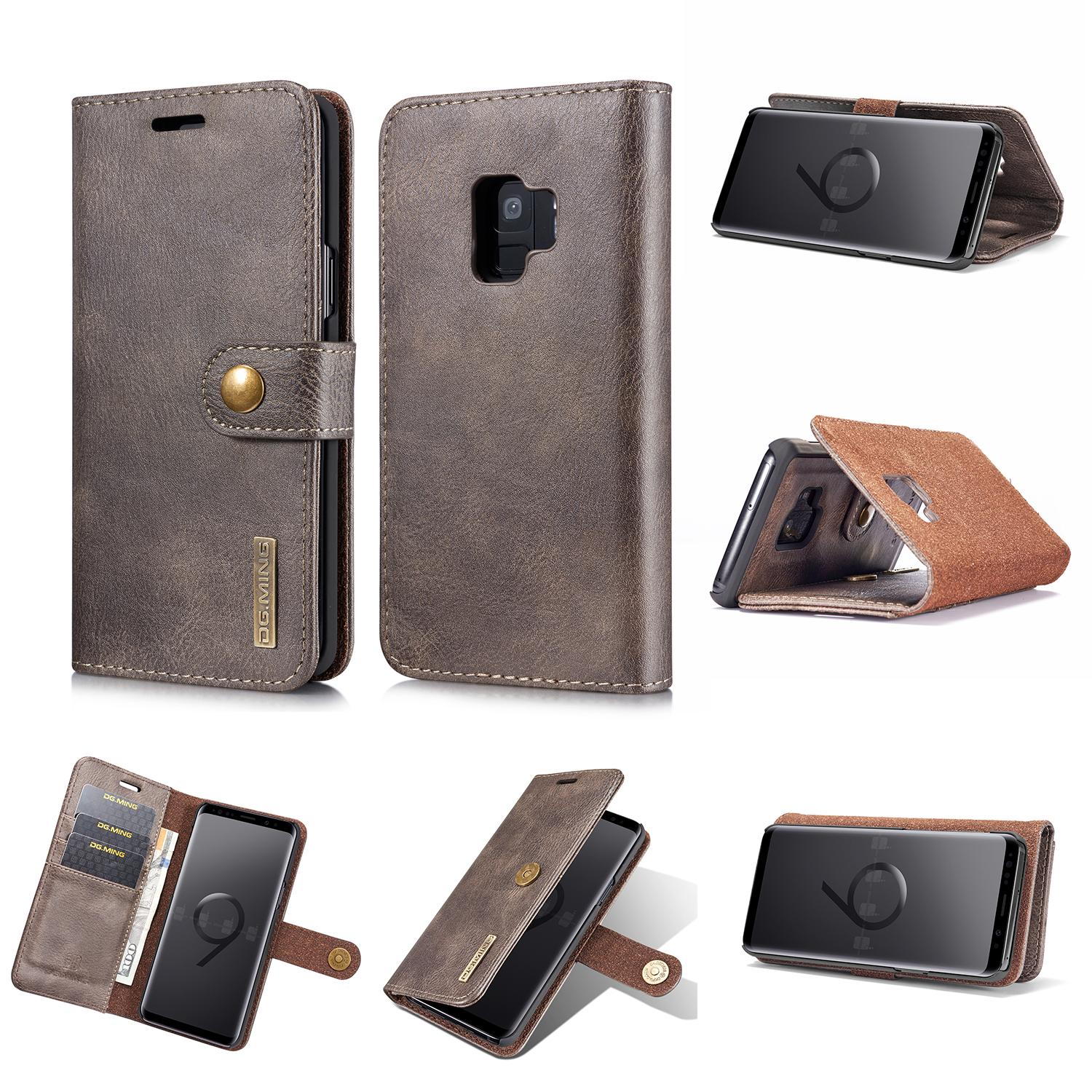 Étui portefeuille Magnet Wallet Samsung Galaxy S9 Brown