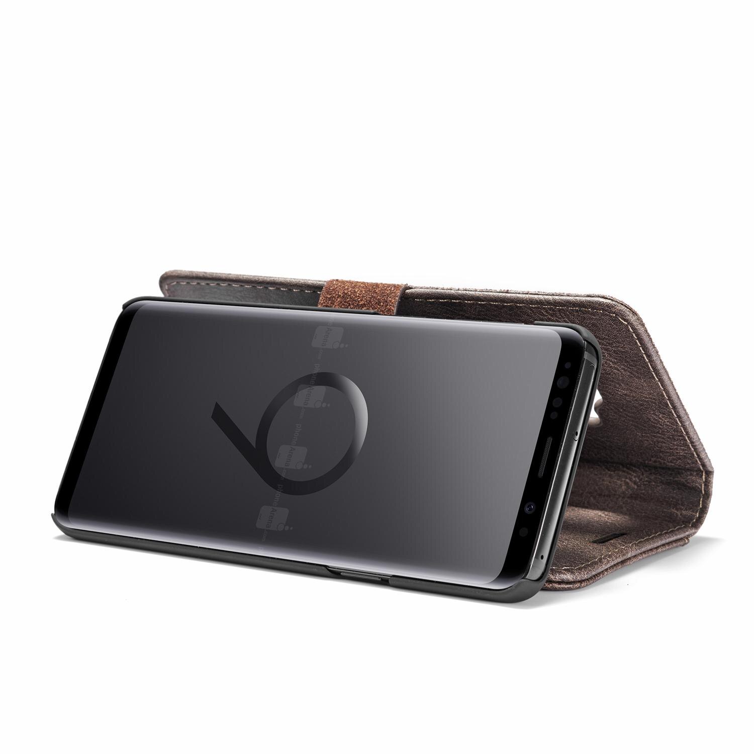 Étui portefeuille Magnet Wallet Samsung Galaxy S9 Brown