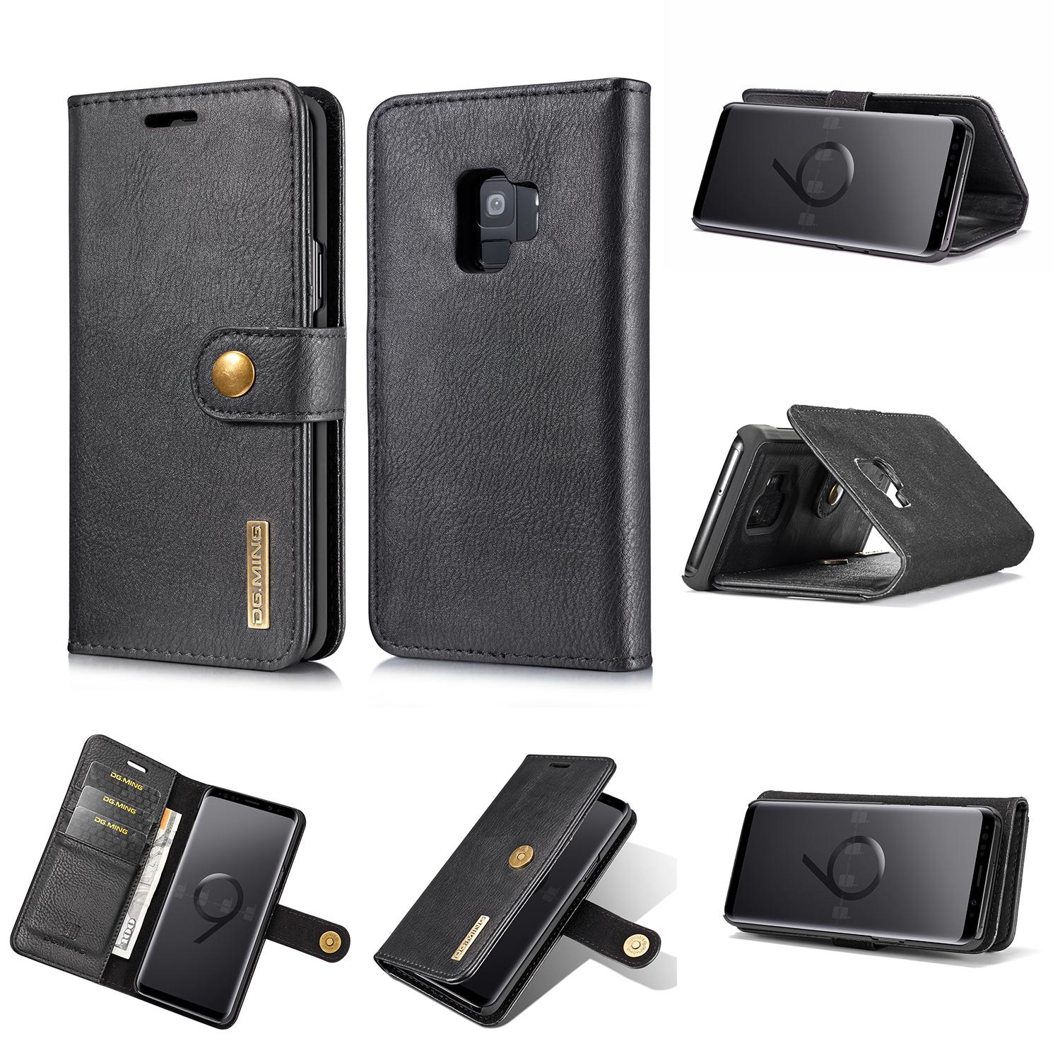 Étui portefeuille Magnet Wallet Samsung Galaxy S9 Plus Black
