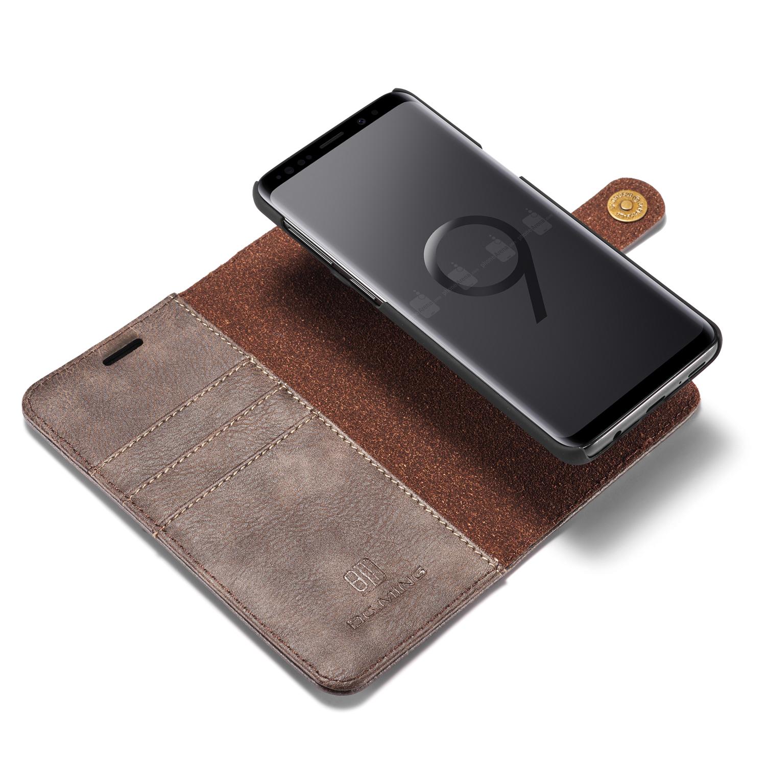 Étui portefeuille Magnet Wallet Samsung Galaxy S9 Plus Brown