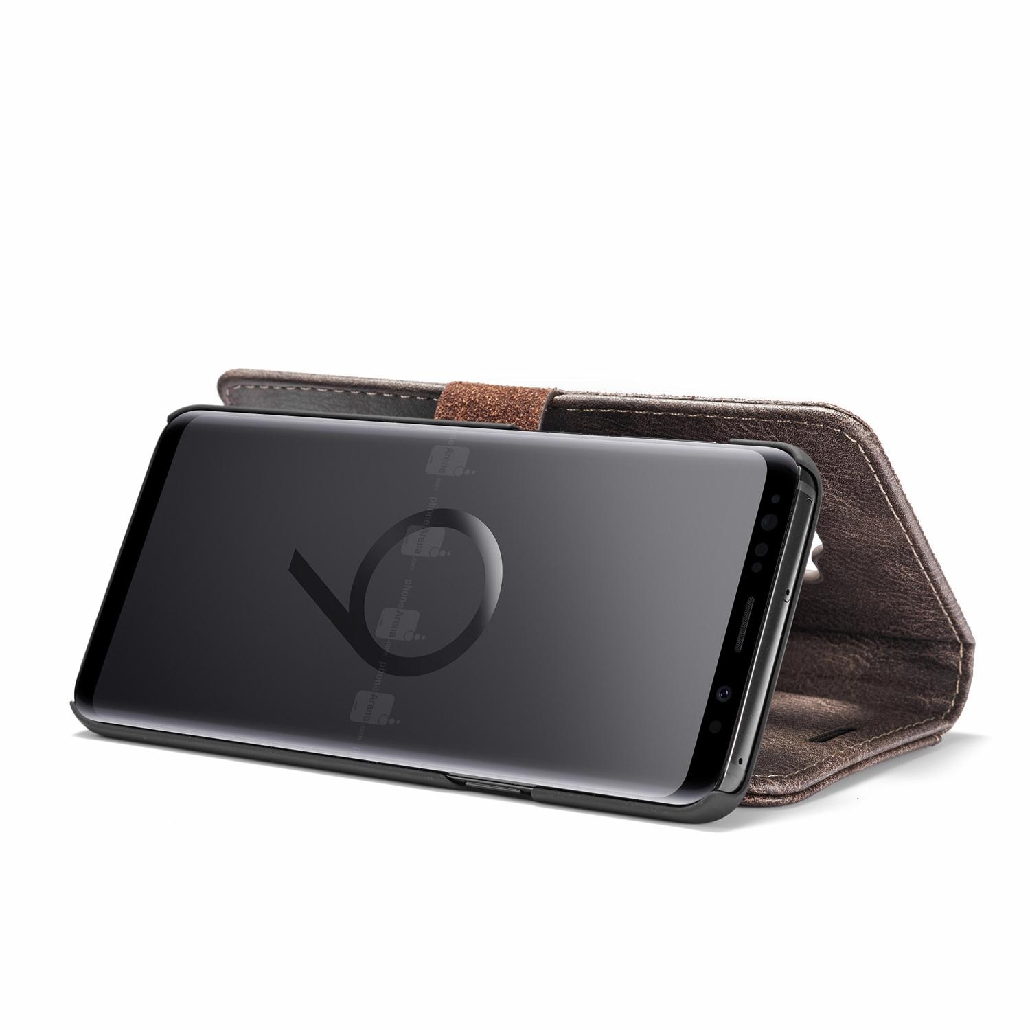 Étui portefeuille Magnet Wallet Samsung Galaxy S9 Plus, Brown