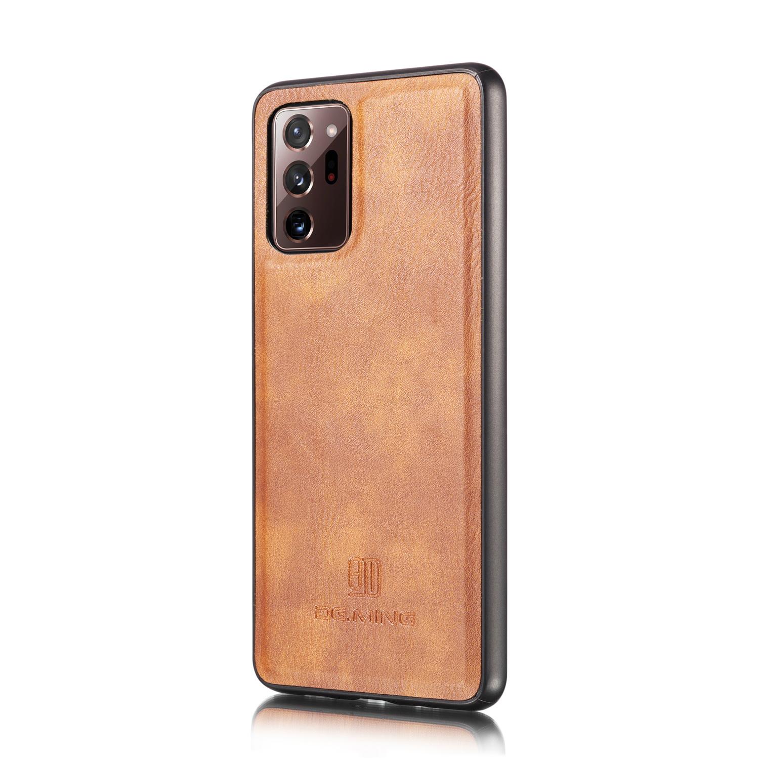 Étui portefeuille Magnet Wallet Samsung Galaxy Note 20 Ultra, Marron