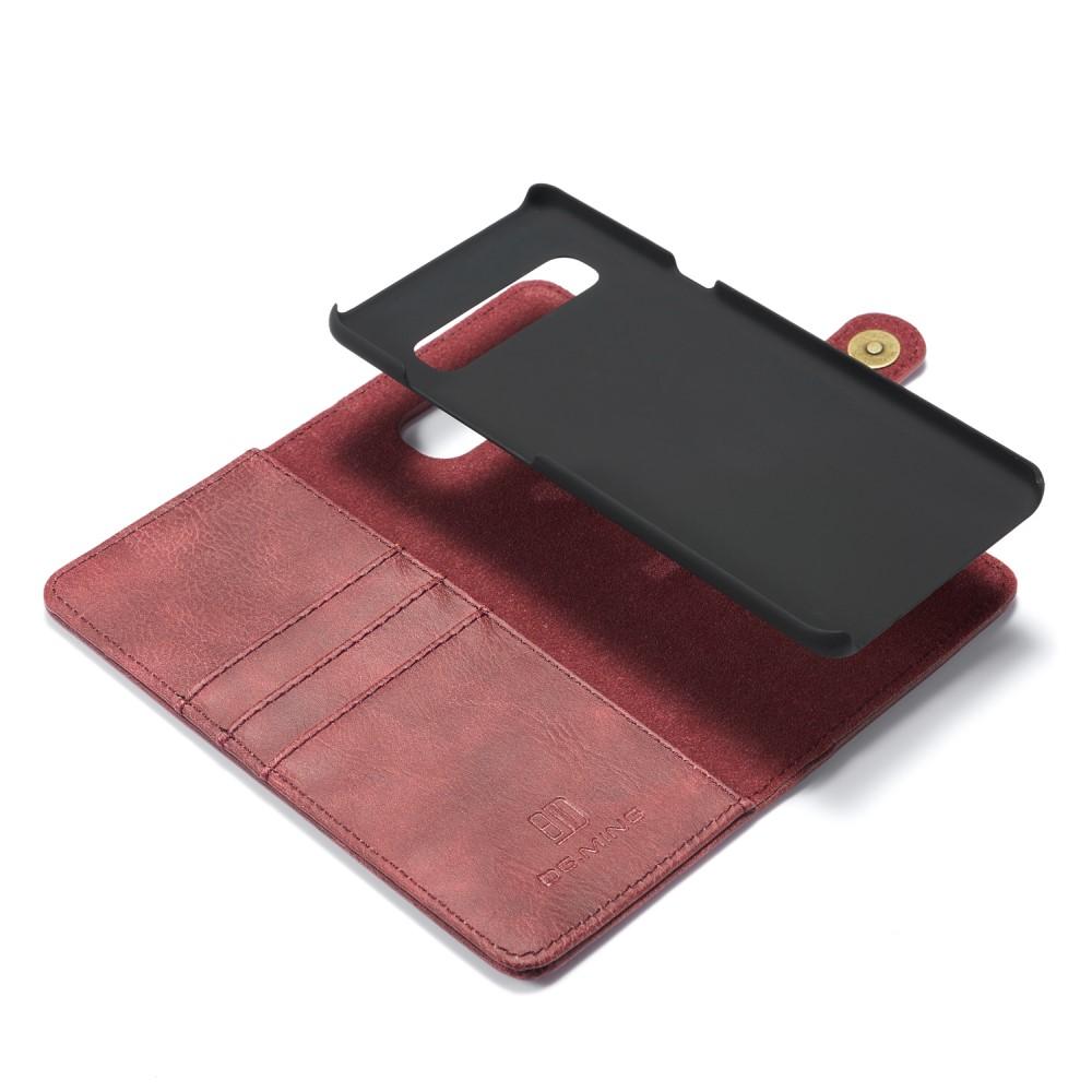 Étui portefeuille Magnet Wallet Samsung Galaxy S10 Red