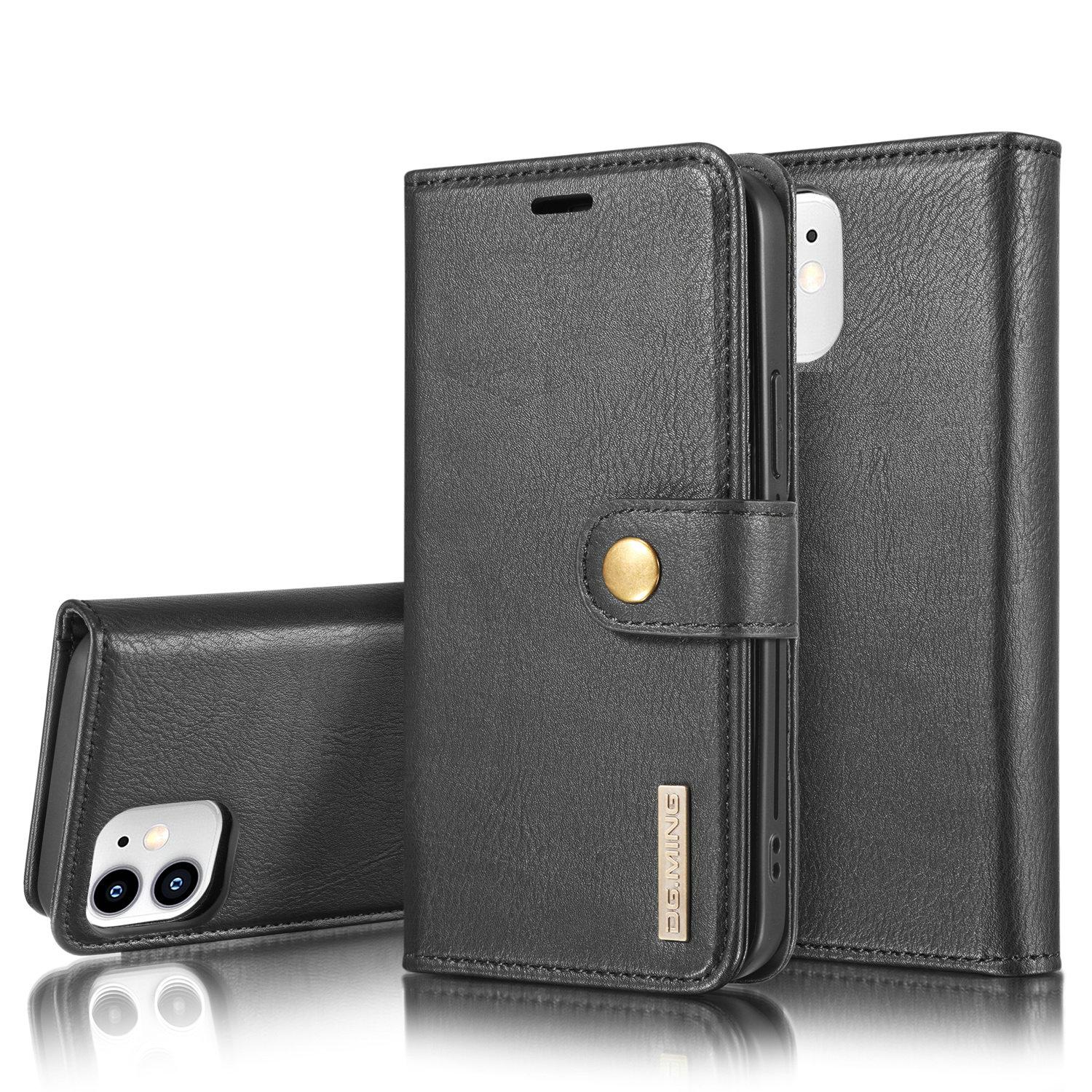 Étui portefeuille Magnet Wallet iPhone 12 Mini Black