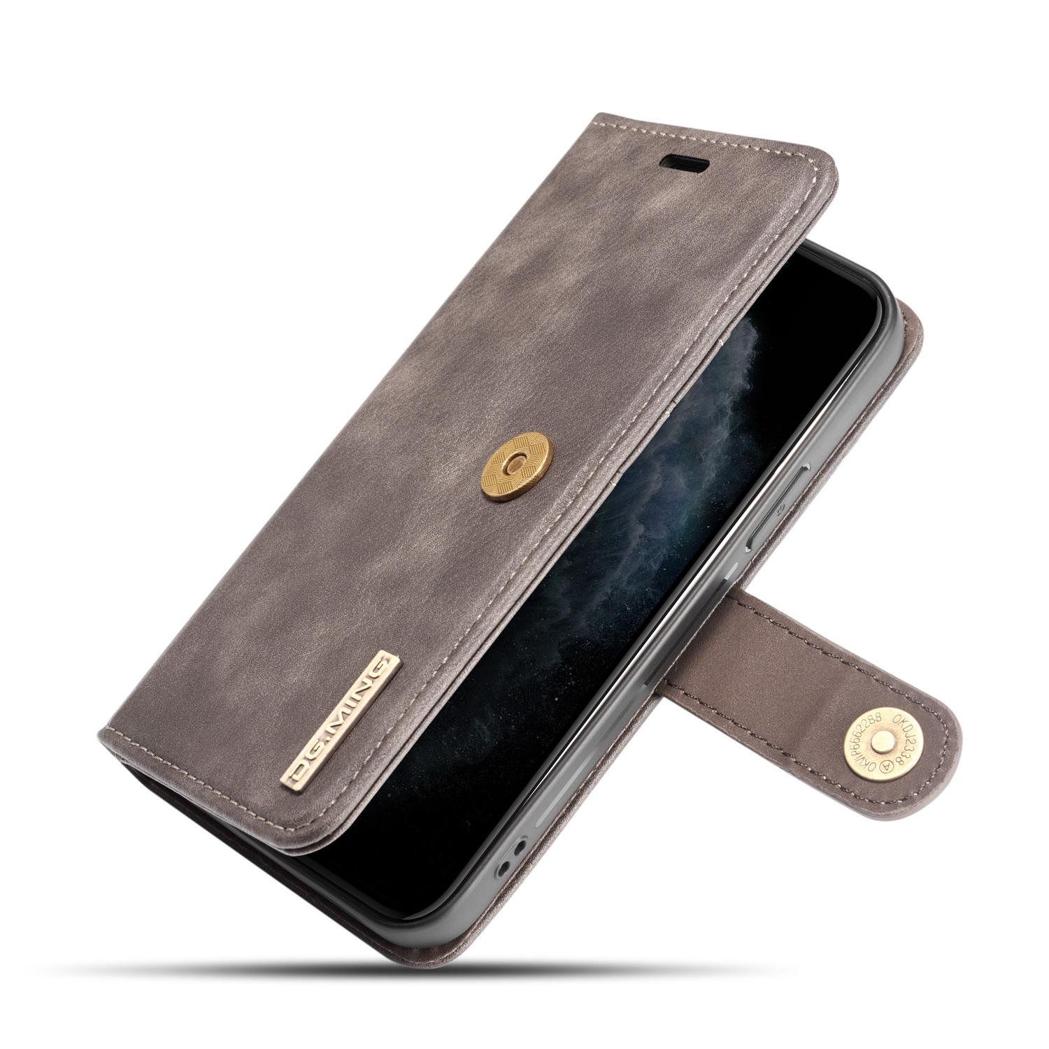 Étui portefeuille Magnet Wallet iPhone 12 Mini Brown