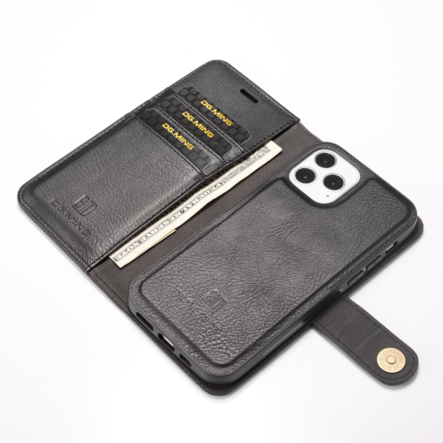 Étui portefeuille Magnet Wallet iPhone 12 Pro Max Black