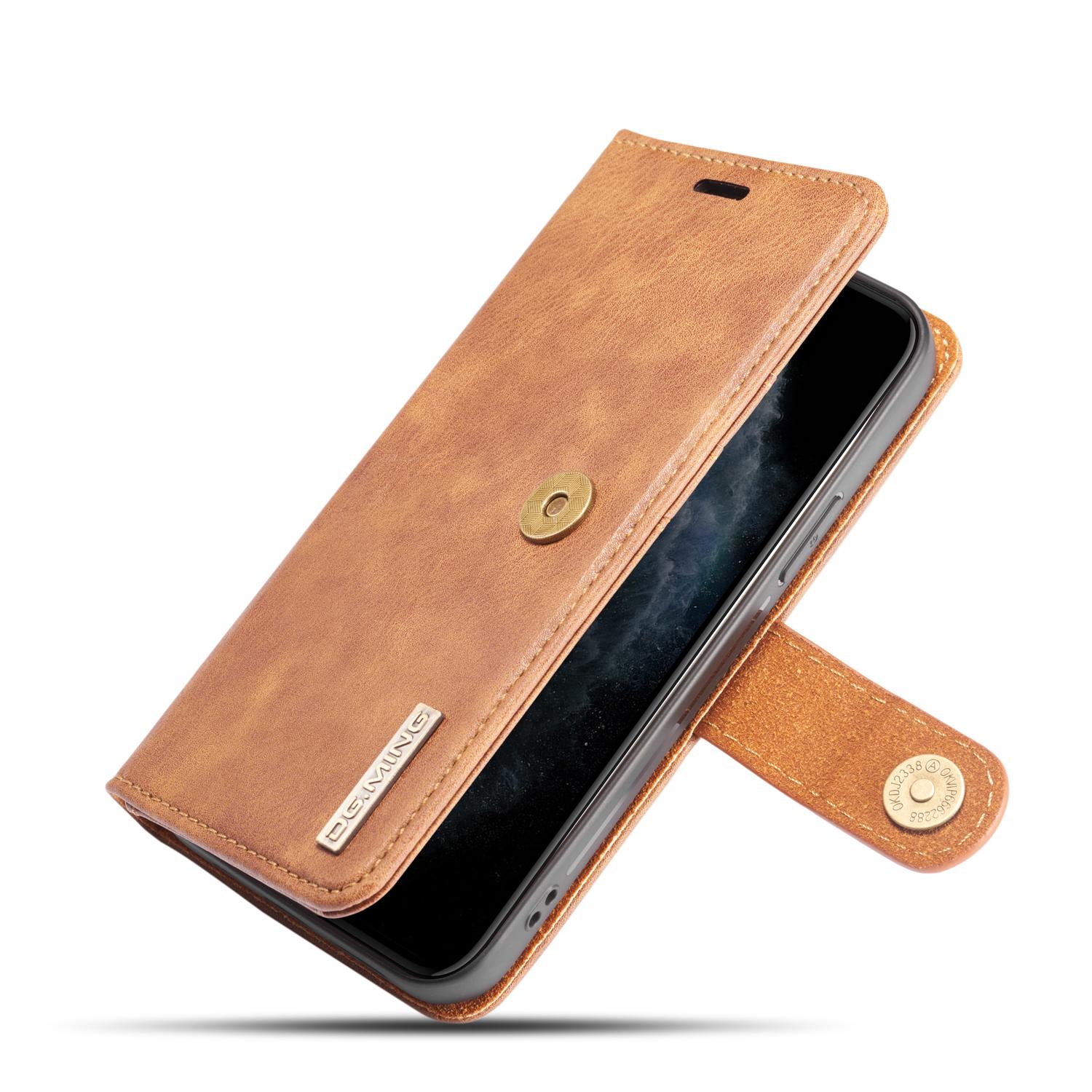 Étui portefeuille Magnet Wallet iPhone 12 Pro Max, Cognac