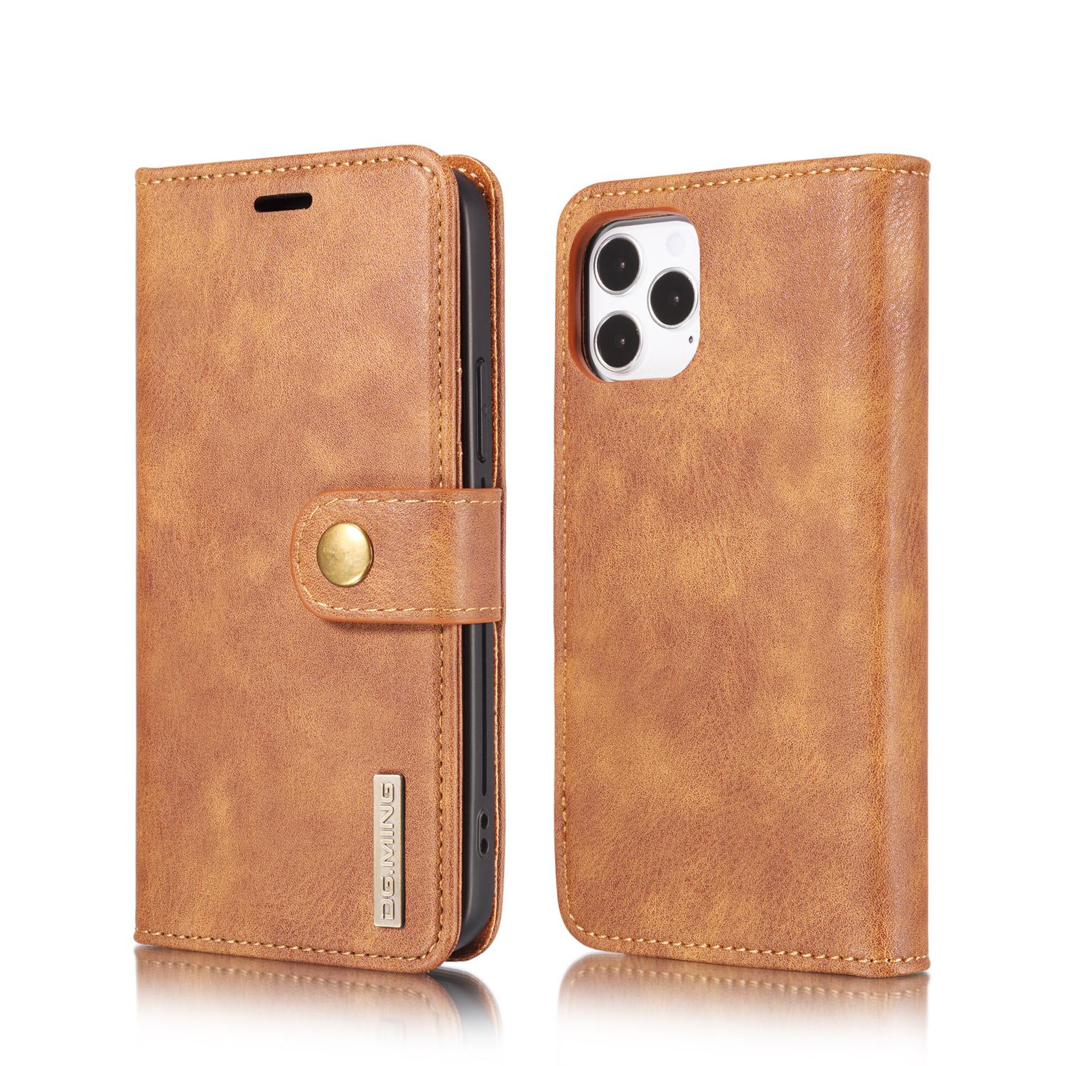 Étui portefeuille Magnet Wallet iPhone 12 Pro Max, Cognac