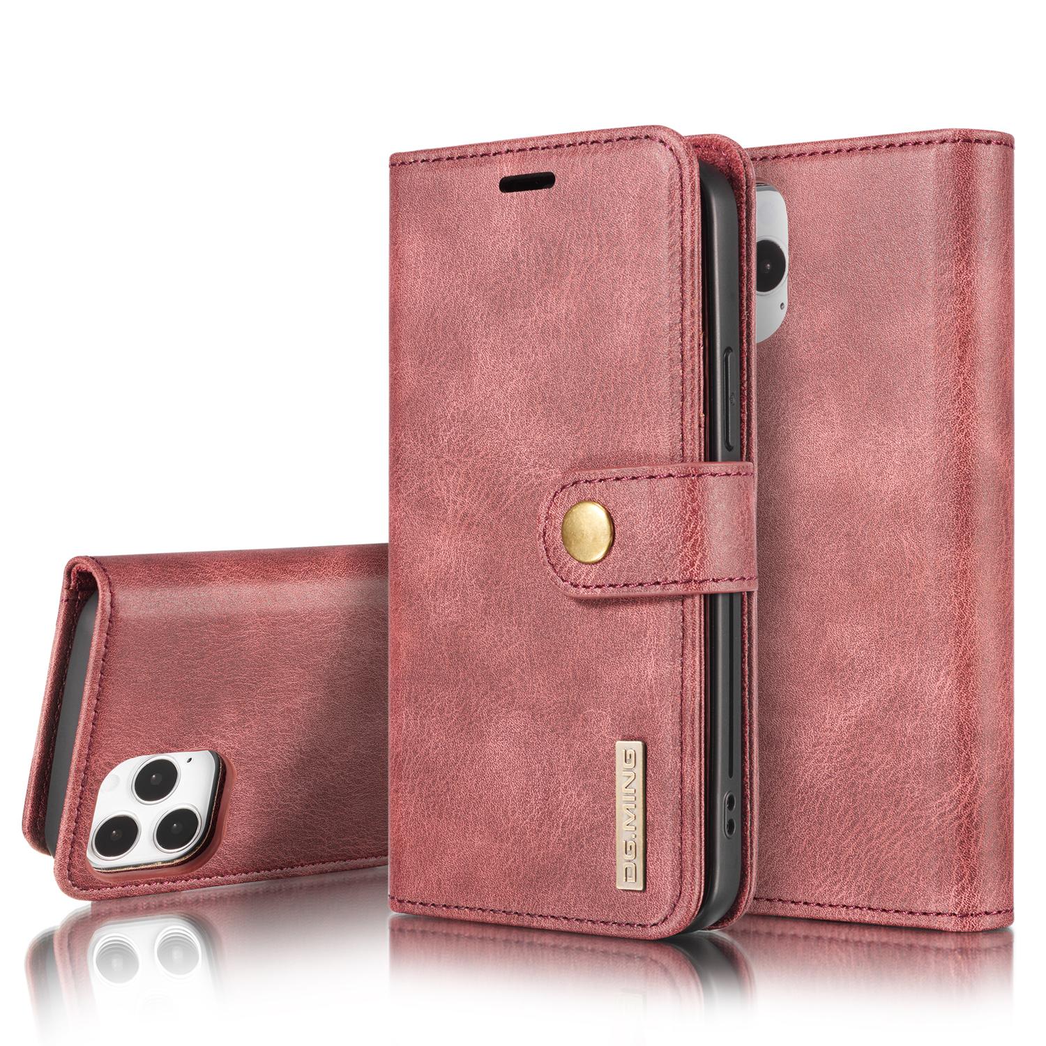 Étui portefeuille Magnet Wallet iPhone 12 Pro Max Red