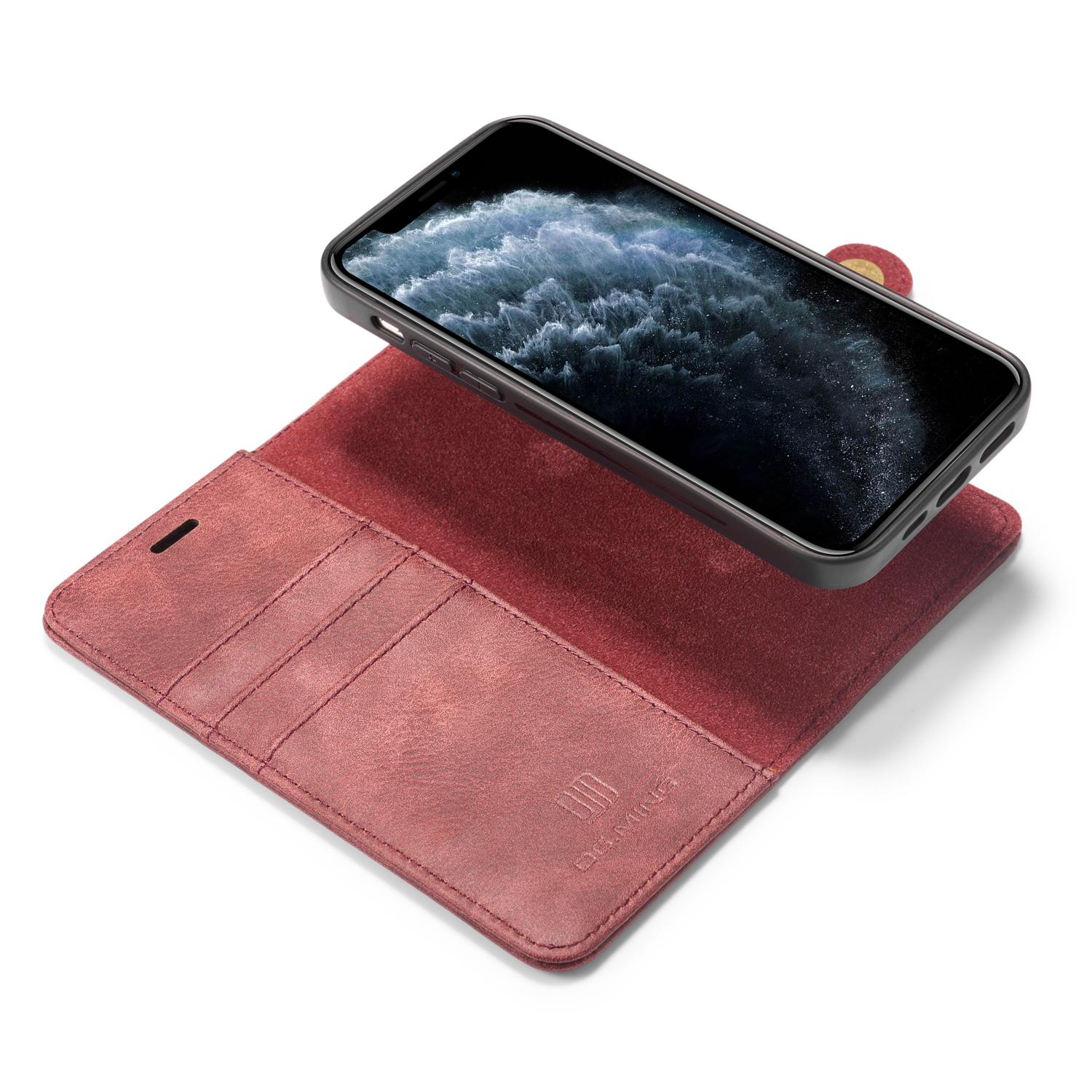 Étui portefeuille Magnet Wallet iPhone 12 Pro Max, Red