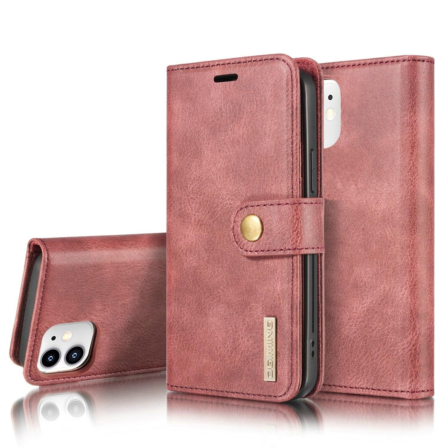Étui portefeuille Magnet Wallet iPhone 12 Mini, Red