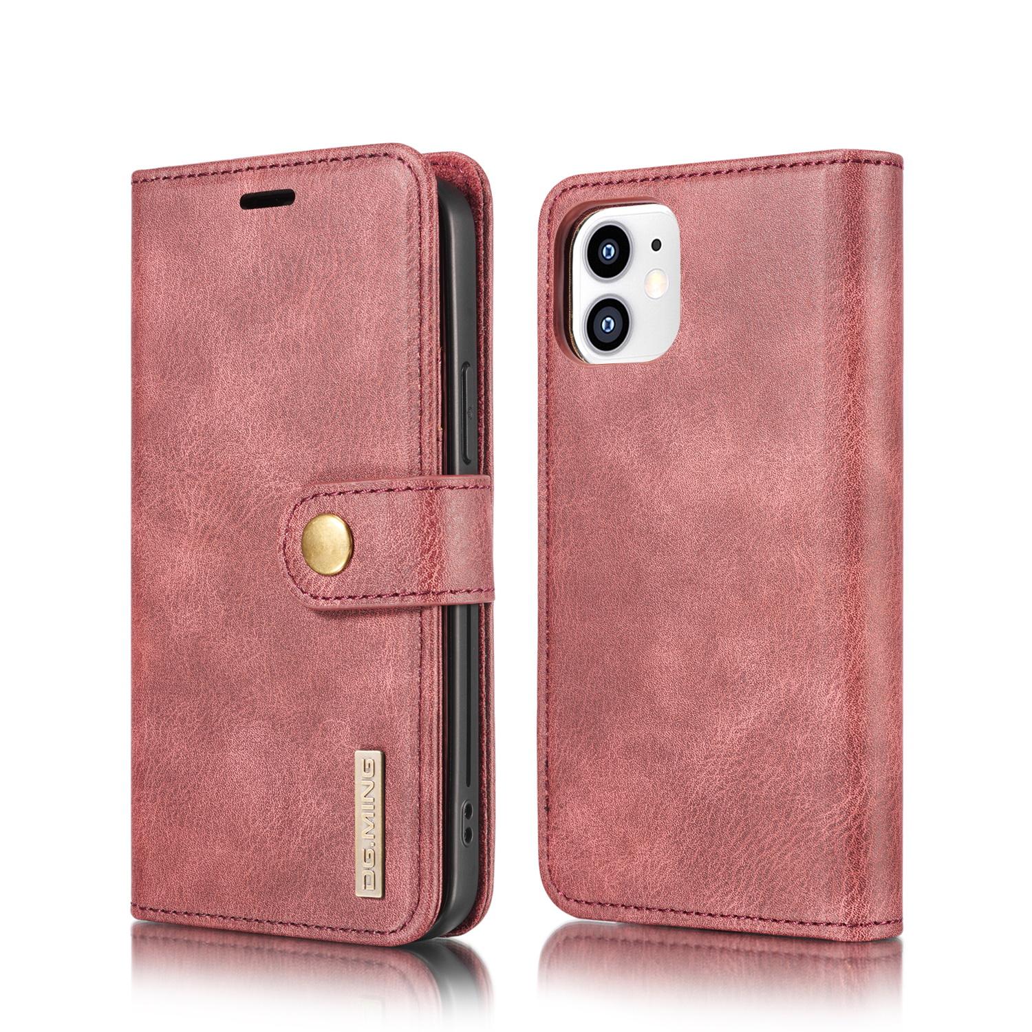 Étui portefeuille Magnet Wallet iPhone 12 Mini Red