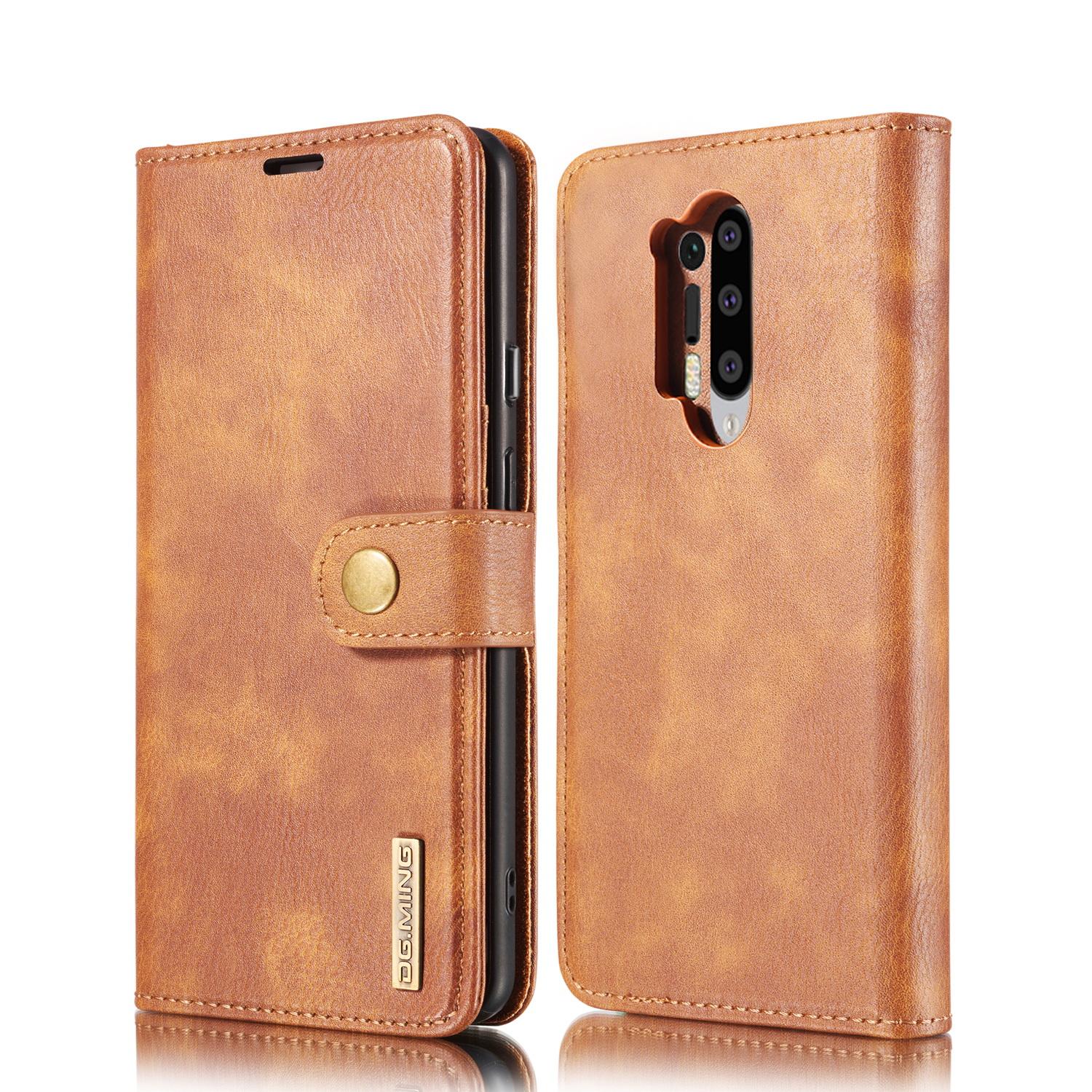 Étui portefeuille Magnet Wallet OnePlus 8 Pro Cognac