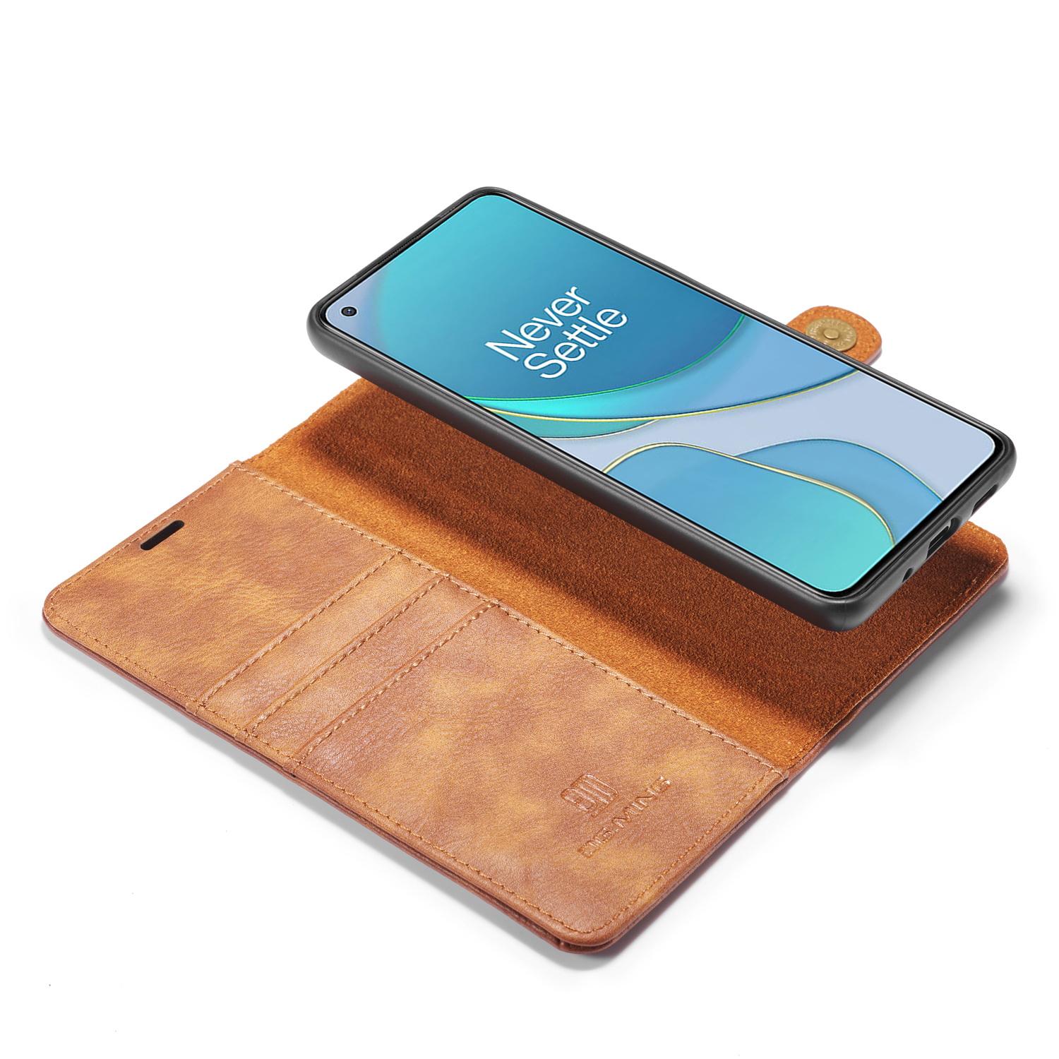 Étui portefeuille Magnet Wallet  OnePlus 8T, Cognac