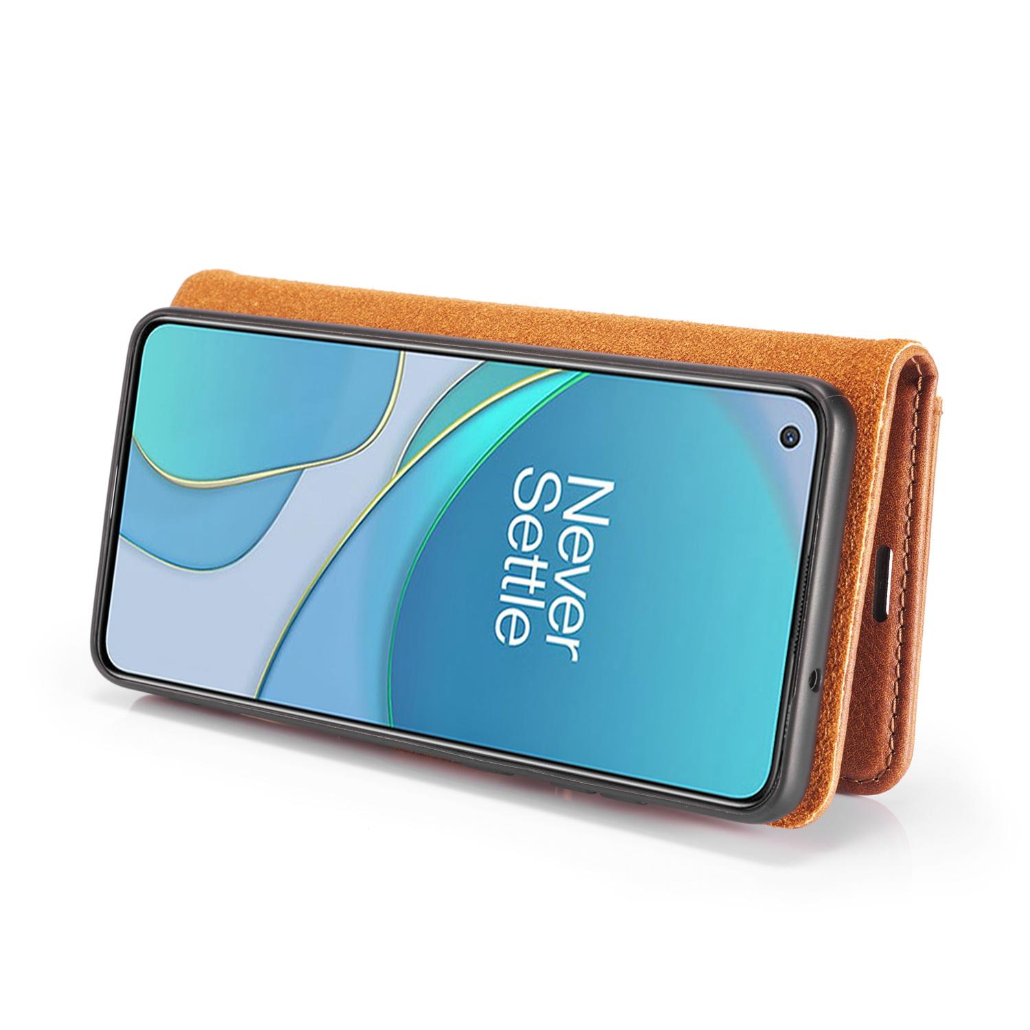 Étui portefeuille Magnet Wallet  OnePlus 8T, Cognac