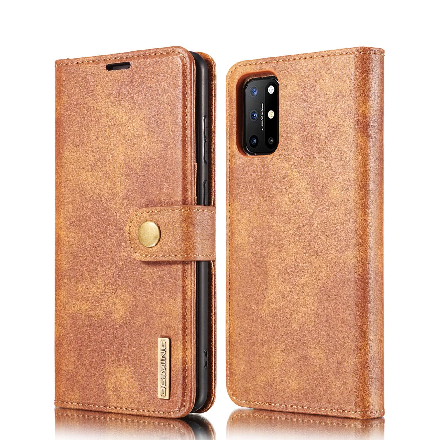 Étui portefeuille Magnet Wallet  OnePlus 8T, Cognac
