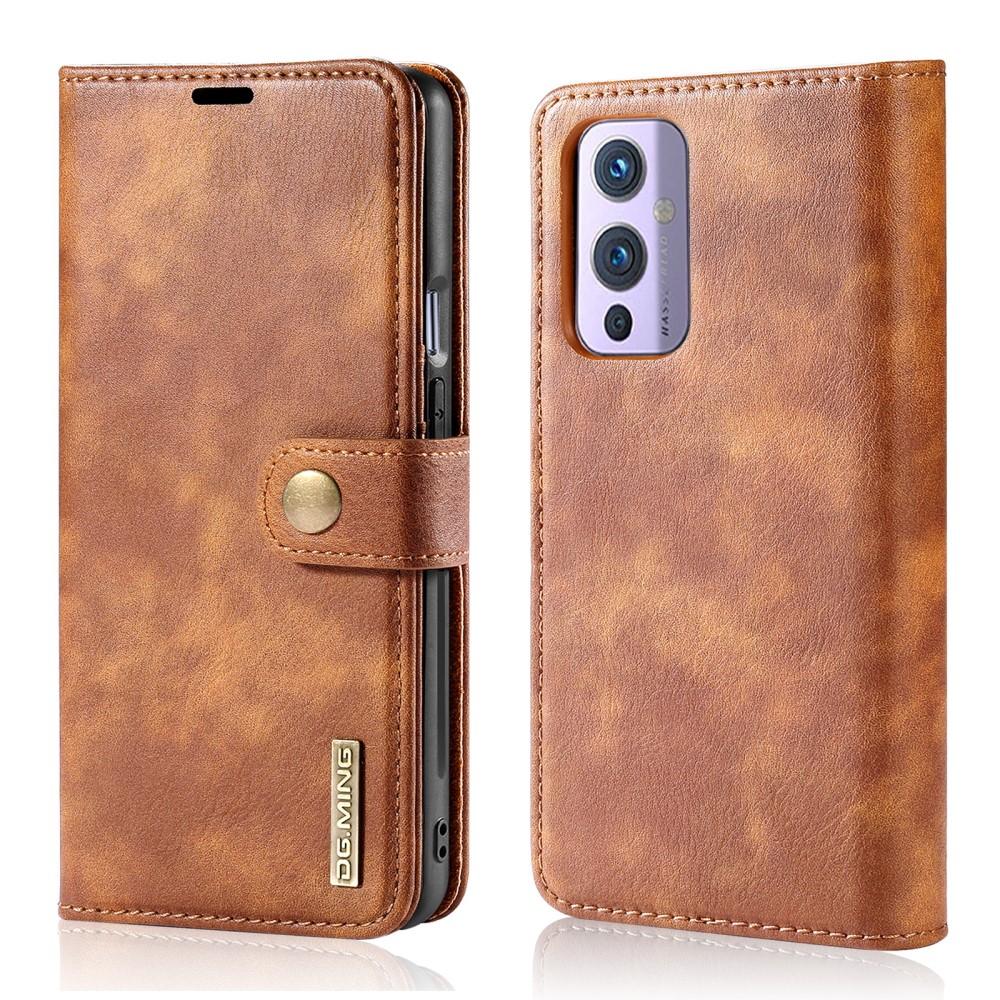 Étui portefeuille Magnet Wallet  OnePlus 9, Cognac