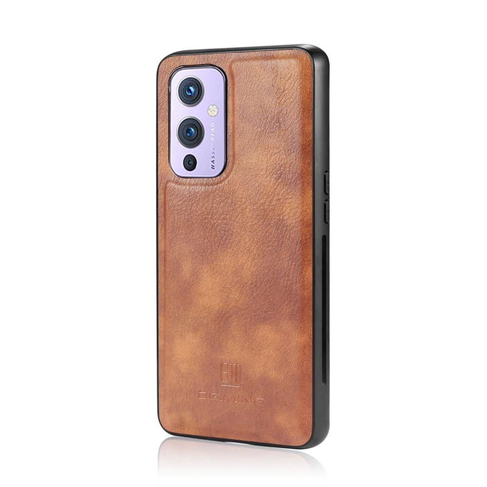 Étui portefeuille Magnet Wallet  OnePlus 9, Cognac