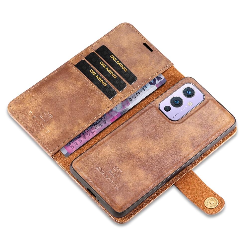 Étui portefeuille Magnet Wallet  OnePlus 9, Cognac