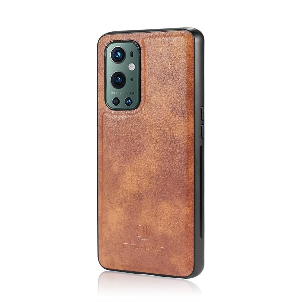 Étui portefeuille Magnet Wallet  OnePlus 9 Pro, Cognac