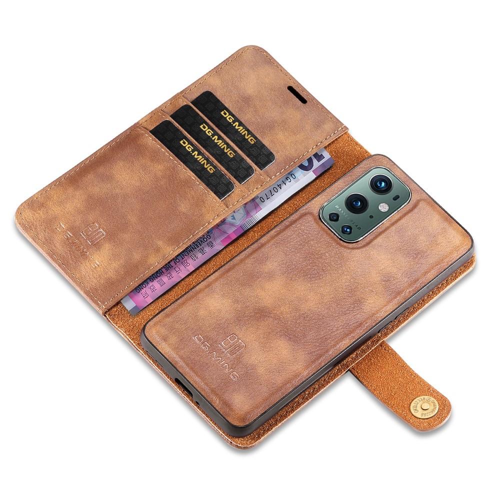 Étui portefeuille Magnet Wallet  OnePlus 9 Pro, Cognac