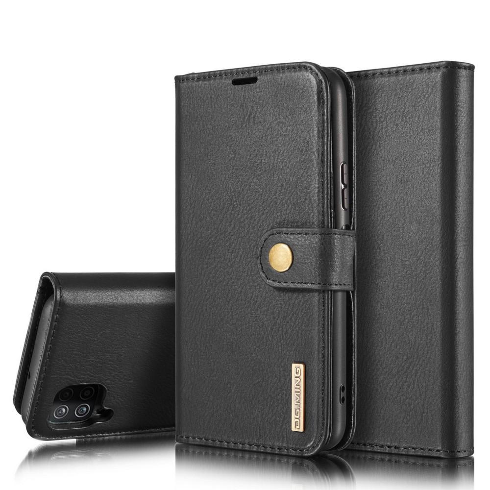 Étui portefeuille Magnet Wallet Samsung Galaxy A12 5G, Noir
