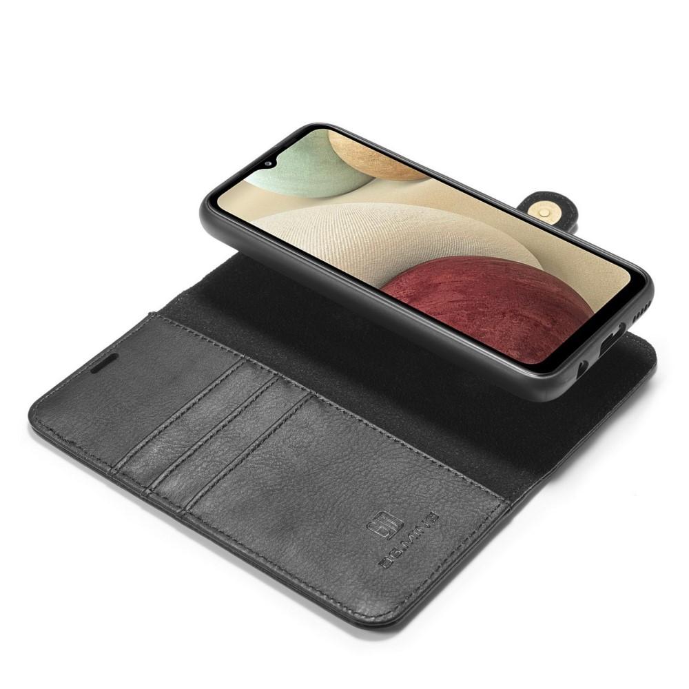 Étui portefeuille Magnet Wallet Samsung Galaxy A12 5G, Noir