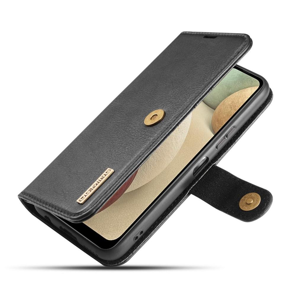 Étui portefeuille Magnet Wallet Samsung Galaxy A12 5G, Noir