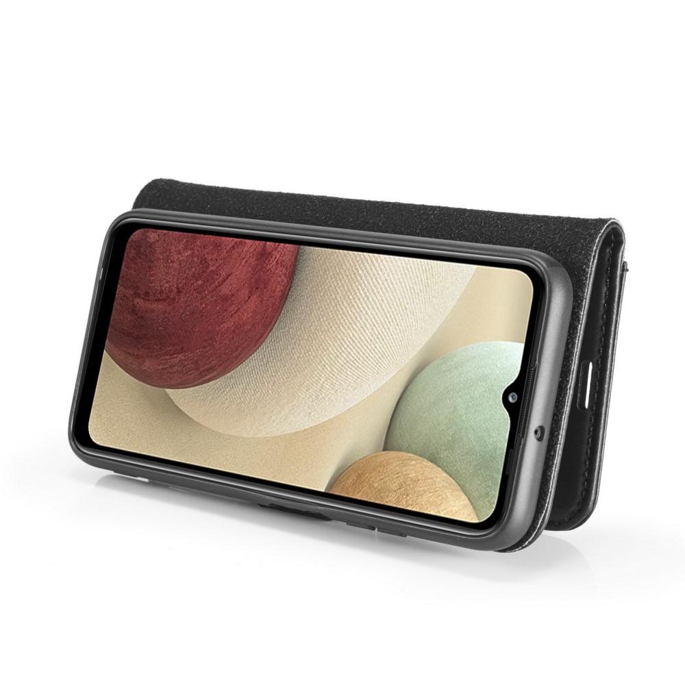Étui portefeuille Magnet Wallet Samsung Galaxy A12 5G, Noir
