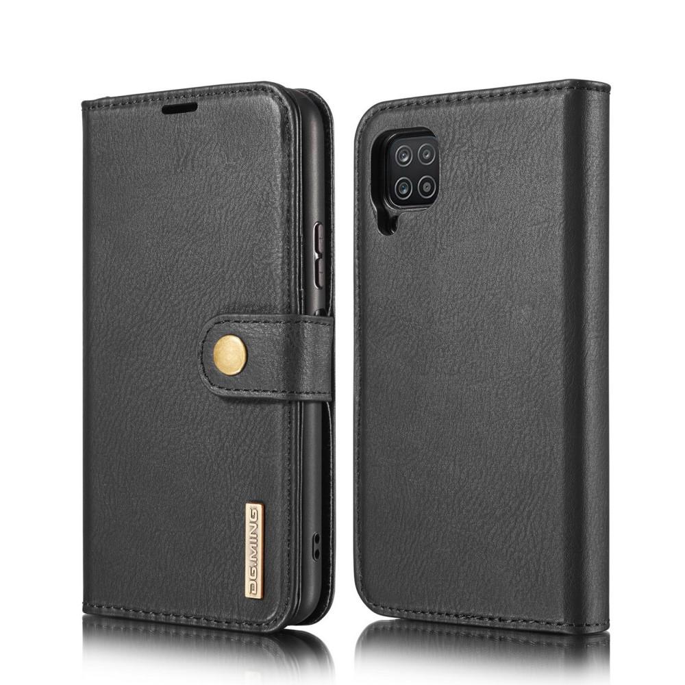 Étui portefeuille Magnet Wallet Samsung Galaxy A12 5G, Noir