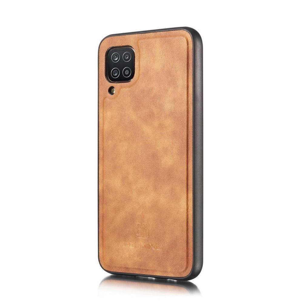 Étui portefeuille Magnet Wallet Samsung Galaxy A12 5G, Cognac