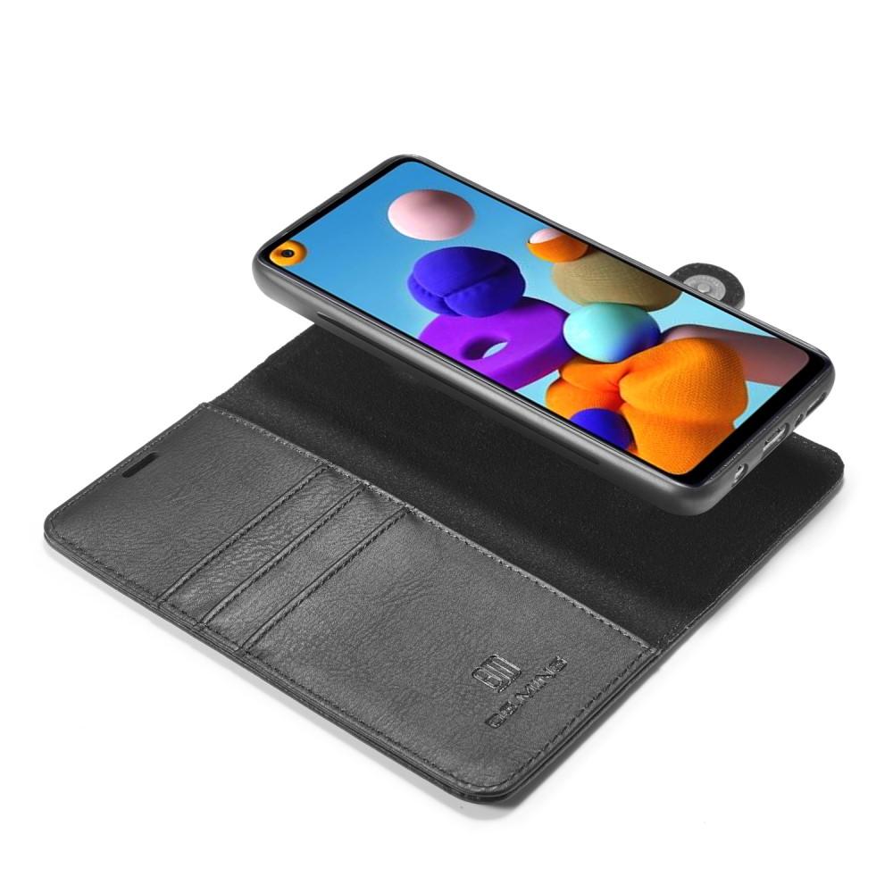 Étui portefeuille Magnet Wallet Samsung Galaxy A21s, Noir