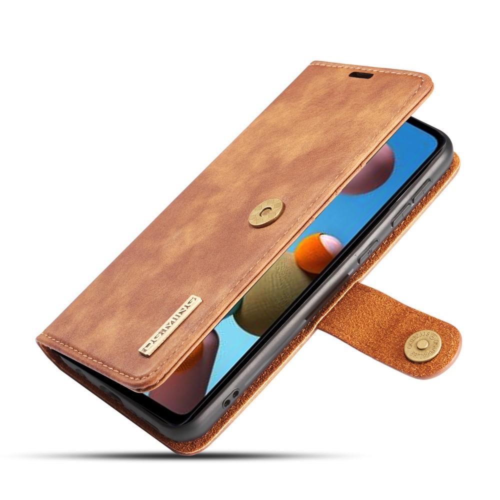 Étui portefeuille Magnet Wallet Samsung Galaxy A21s, Marron