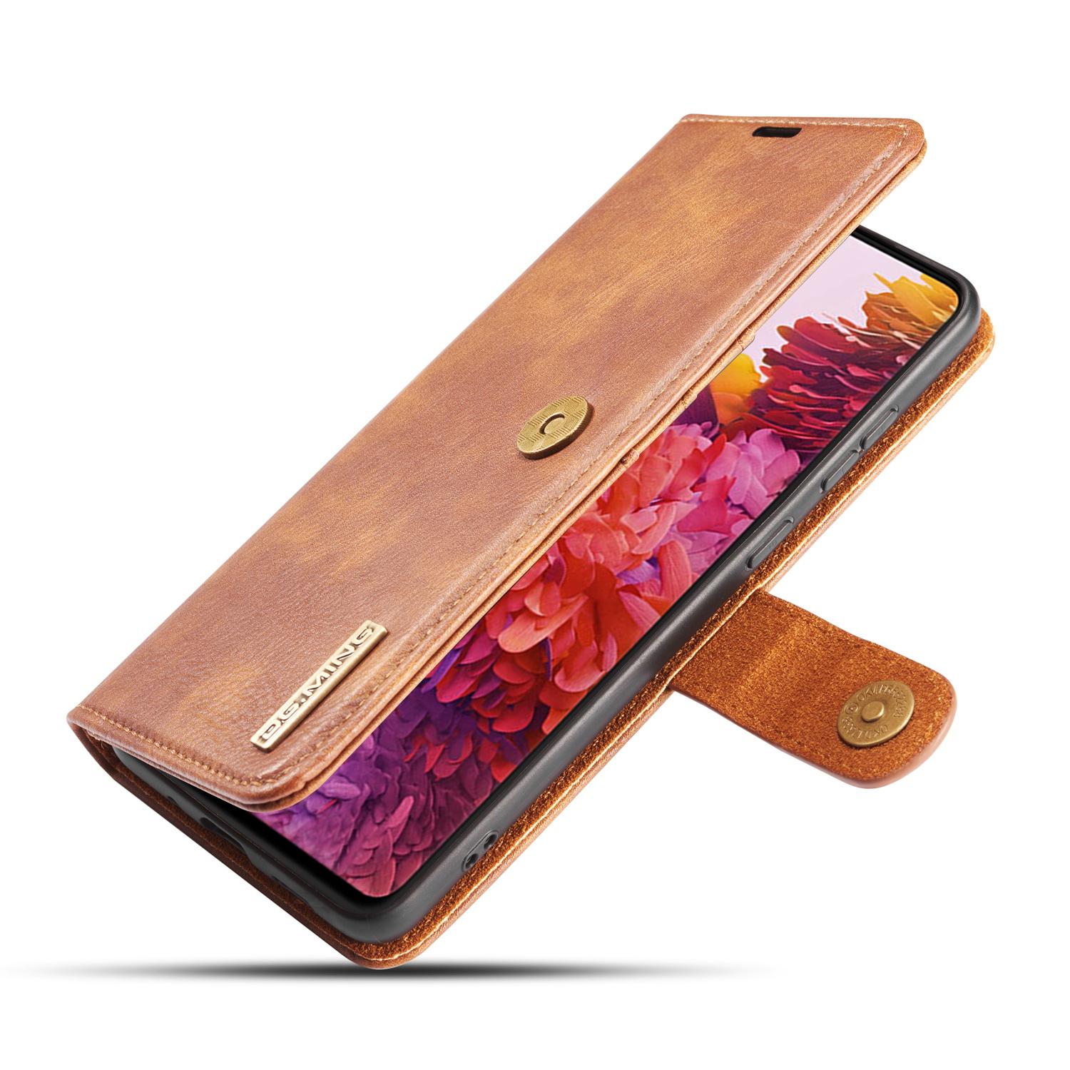 Étui portefeuille Magnet Wallet Samsung Galaxy S20 FE Cognac