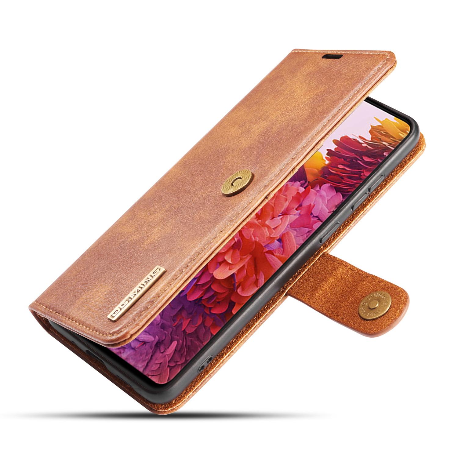 Étui portefeuille Magnet Wallet Samsung Galaxy S20 FE, Cognac