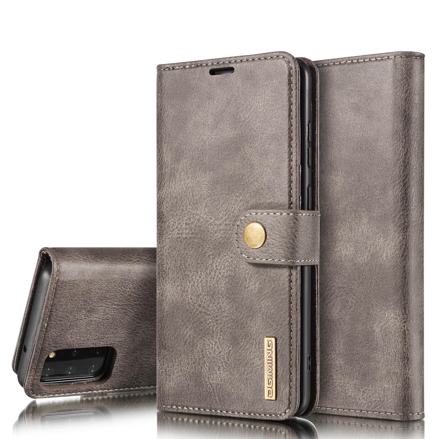 Étui portefeuille Magnet Wallet Samsung Galaxy S20 Plus, Marron