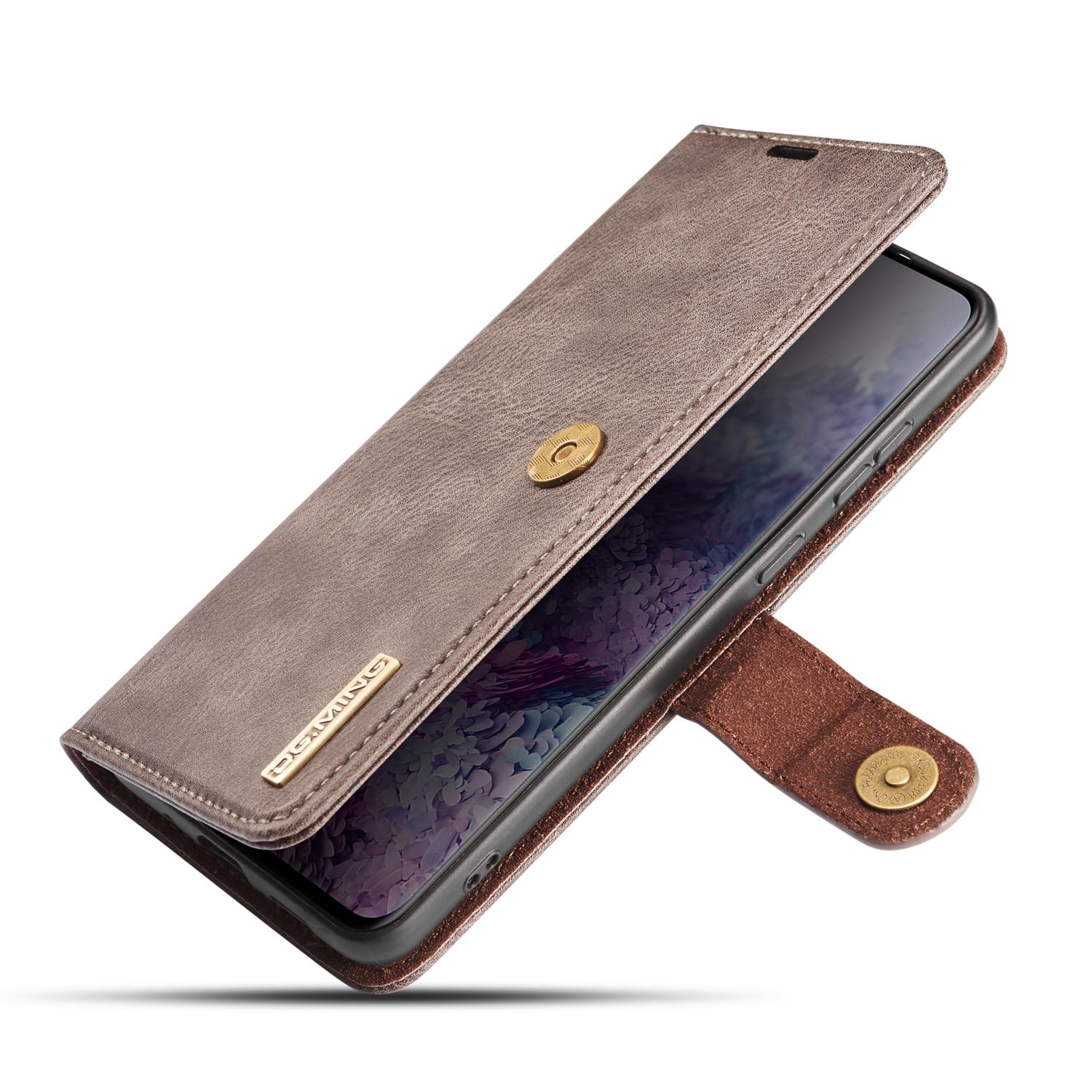 Étui portefeuille Magnet Wallet Samsung Galaxy S20 Plus, Marron