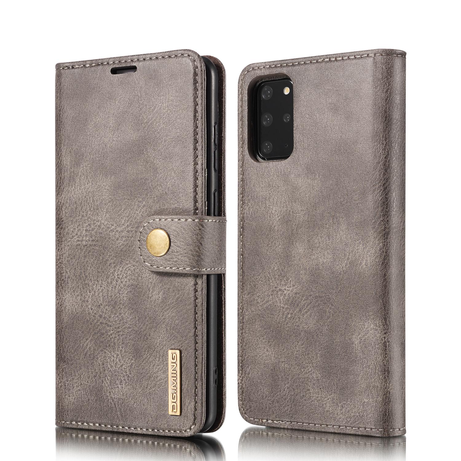 Étui portefeuille Magnet Wallet Samsung Galaxy S20 Plus, Marron