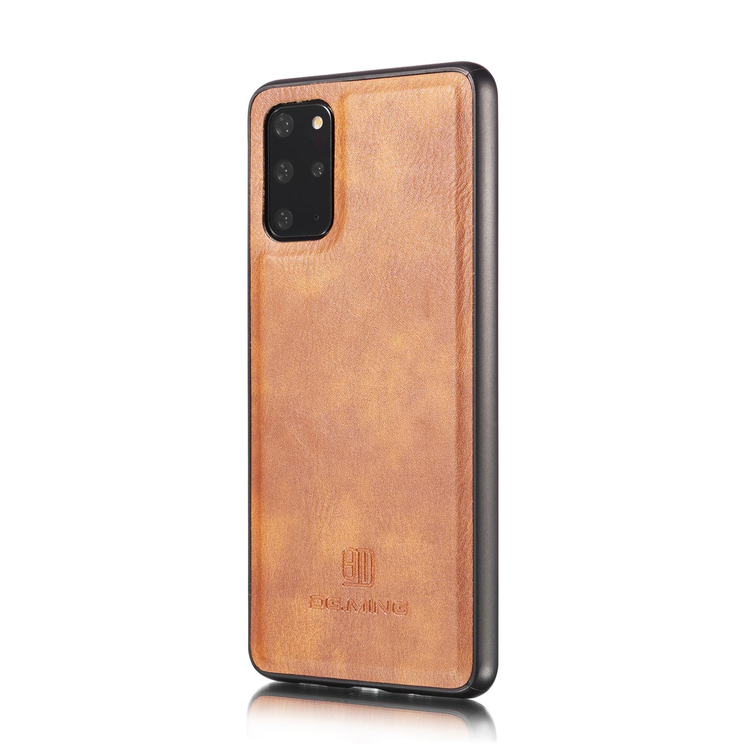 Étui portefeuille Magnet Wallet Samsung Galaxy S20 Plus, Cognac