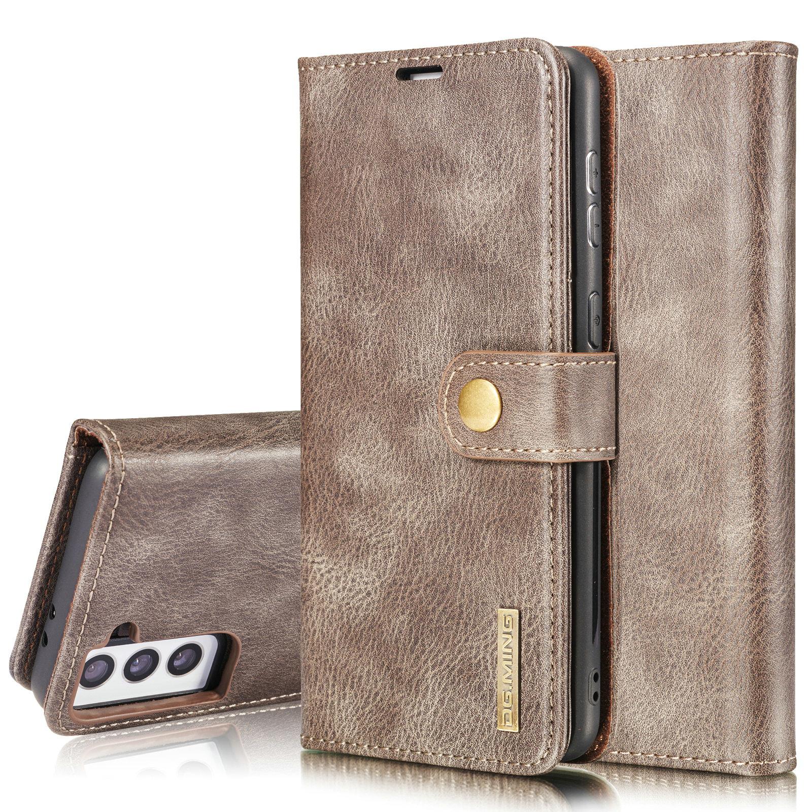 Étui portefeuille Magnet Wallet Samsung Galaxy S21, Brown
