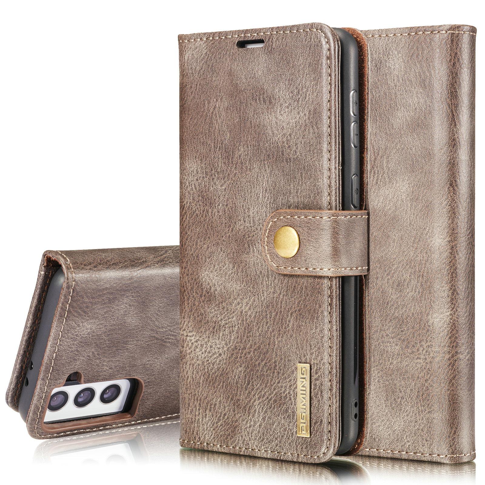 Étui portefeuille Magnet Wallet Samsung Galaxy S21 Brown