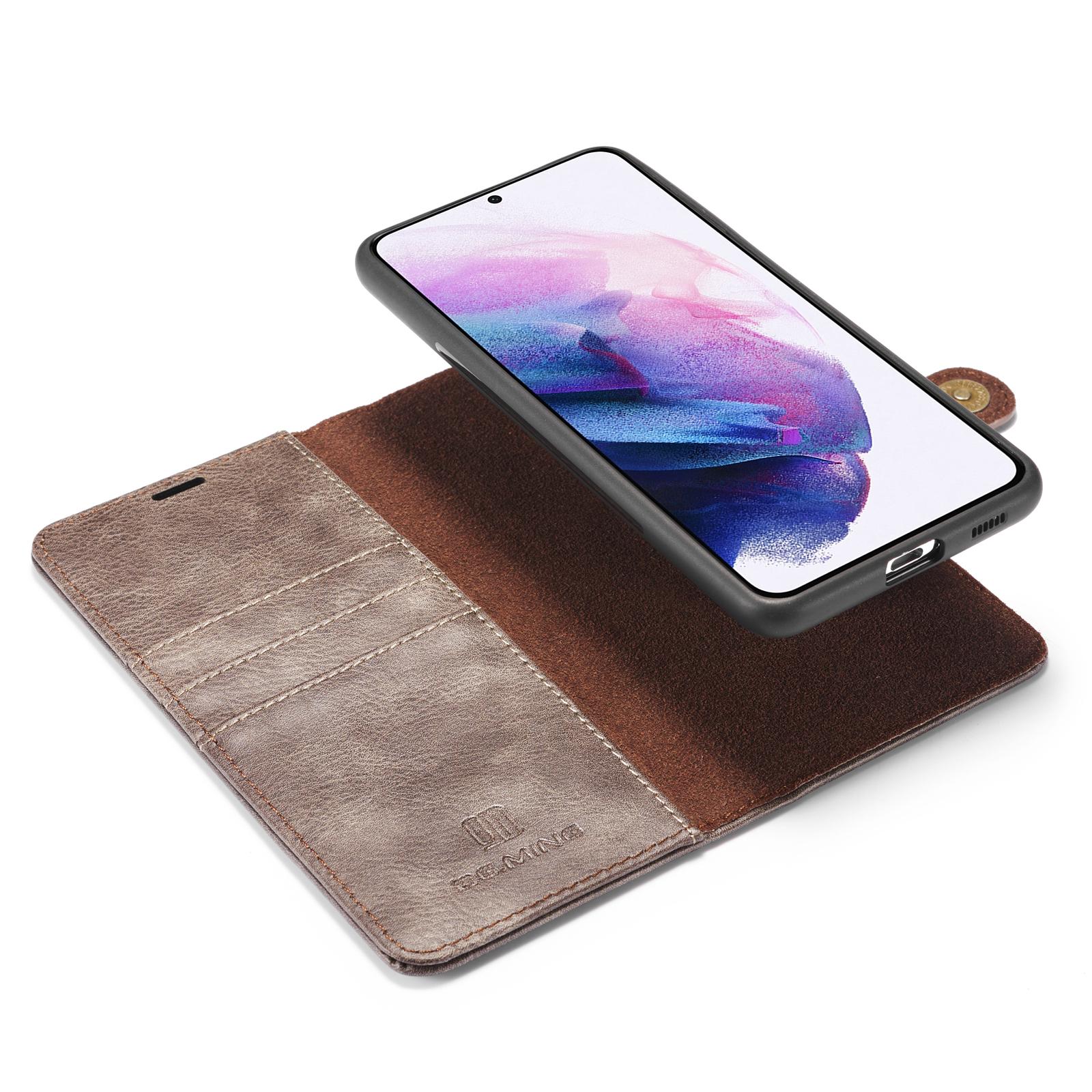 Étui portefeuille Magnet Wallet Samsung Galaxy S21, Brown
