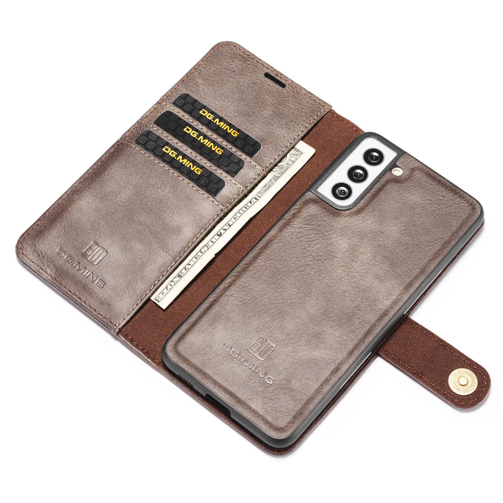 Étui portefeuille Magnet Wallet Samsung Galaxy S21, Brown