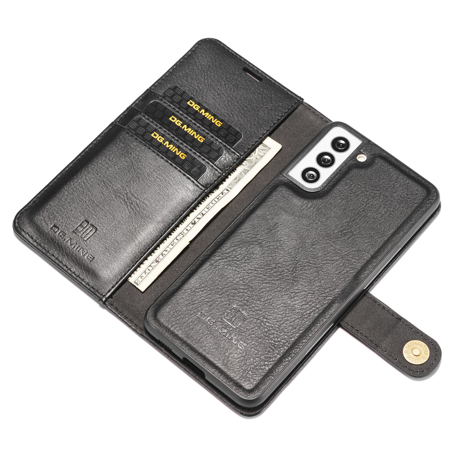 Étui portefeuille Magnet Wallet Samsung Galaxy S21 Plus, Black