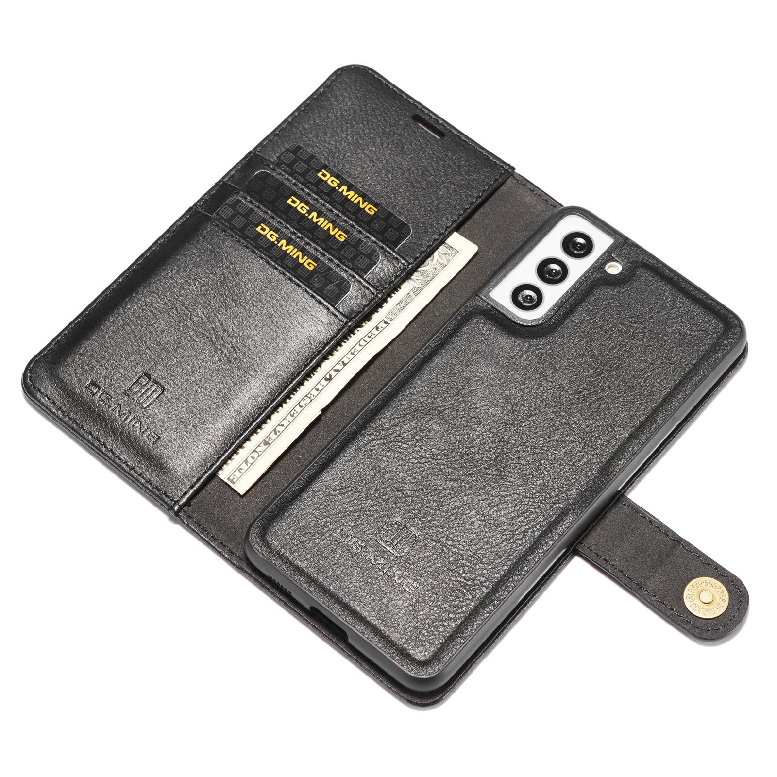 Étui portefeuille Magnet Wallet Samsung Galaxy S21 Plus Black