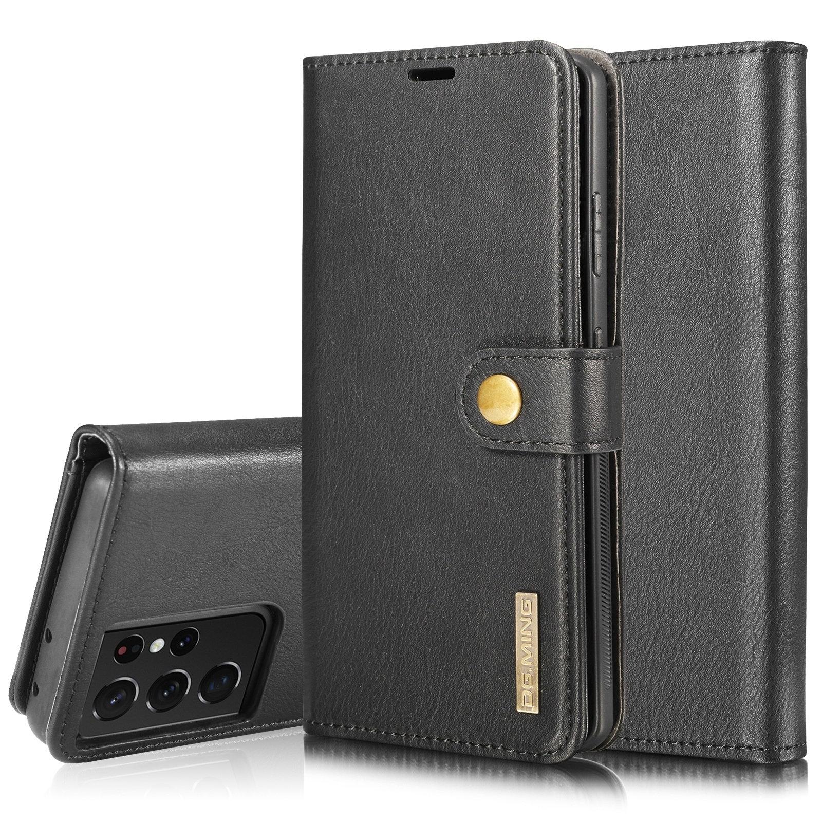 Étui portefeuille Magnet Wallet Samsung Galaxy S21 Ultra, Black