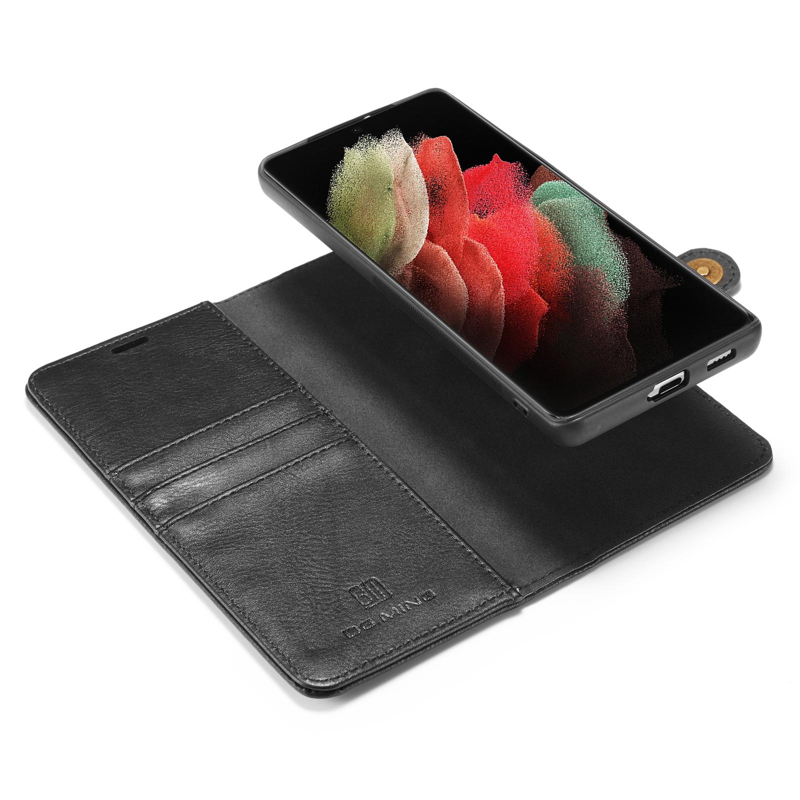 Étui portefeuille Magnet Wallet Samsung Galaxy S21 Ultra, Black