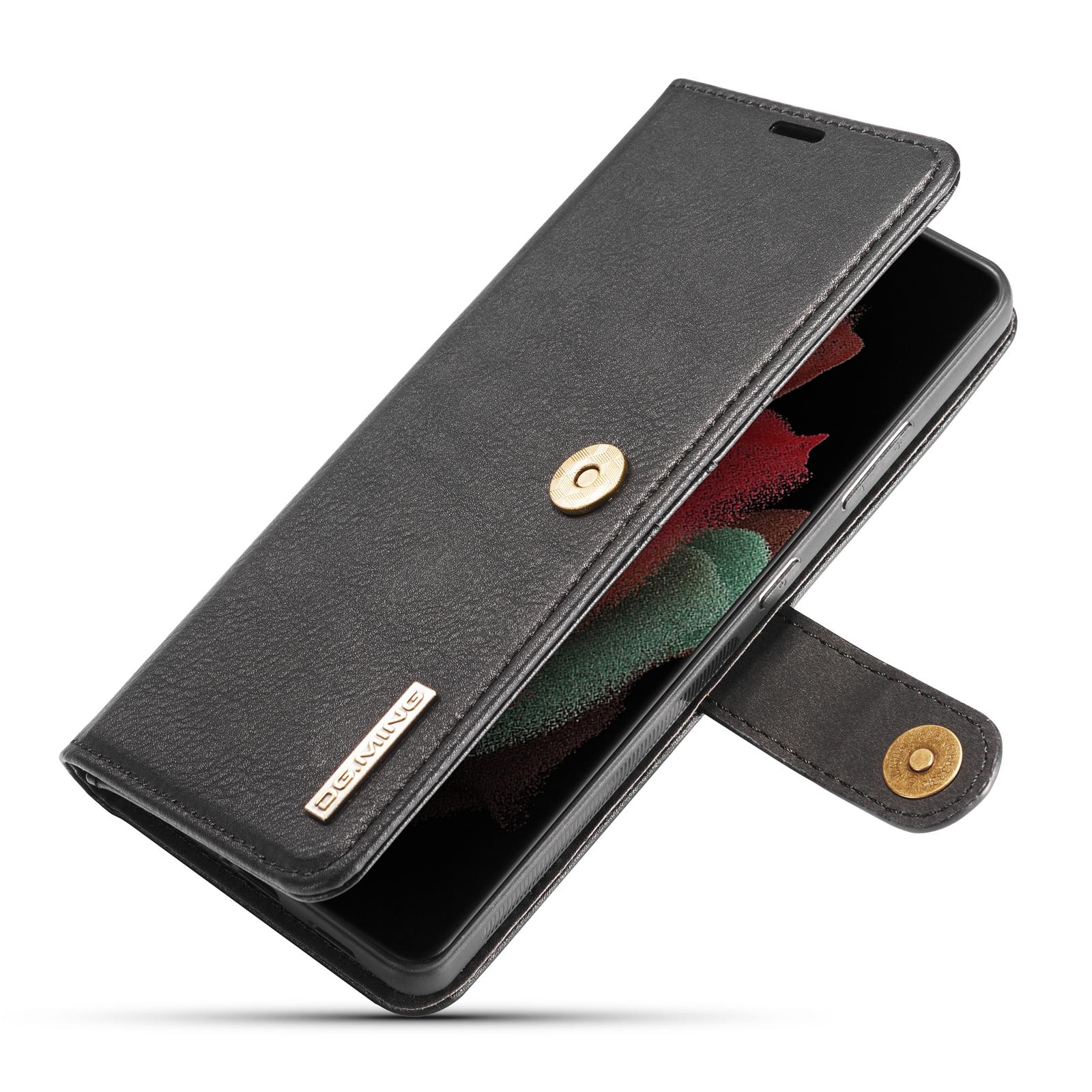 Étui portefeuille Magnet Wallet Samsung Galaxy S21 Ultra, Black