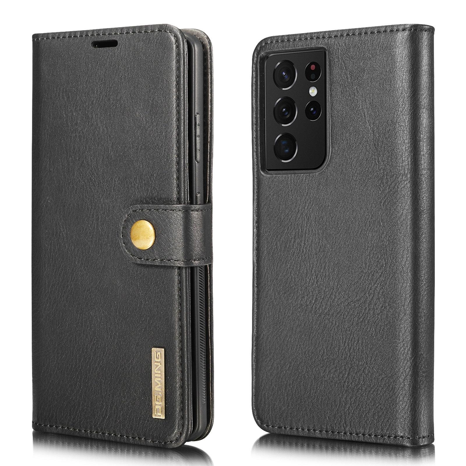 Étui portefeuille Magnet Wallet Samsung Galaxy S21 Ultra, Black