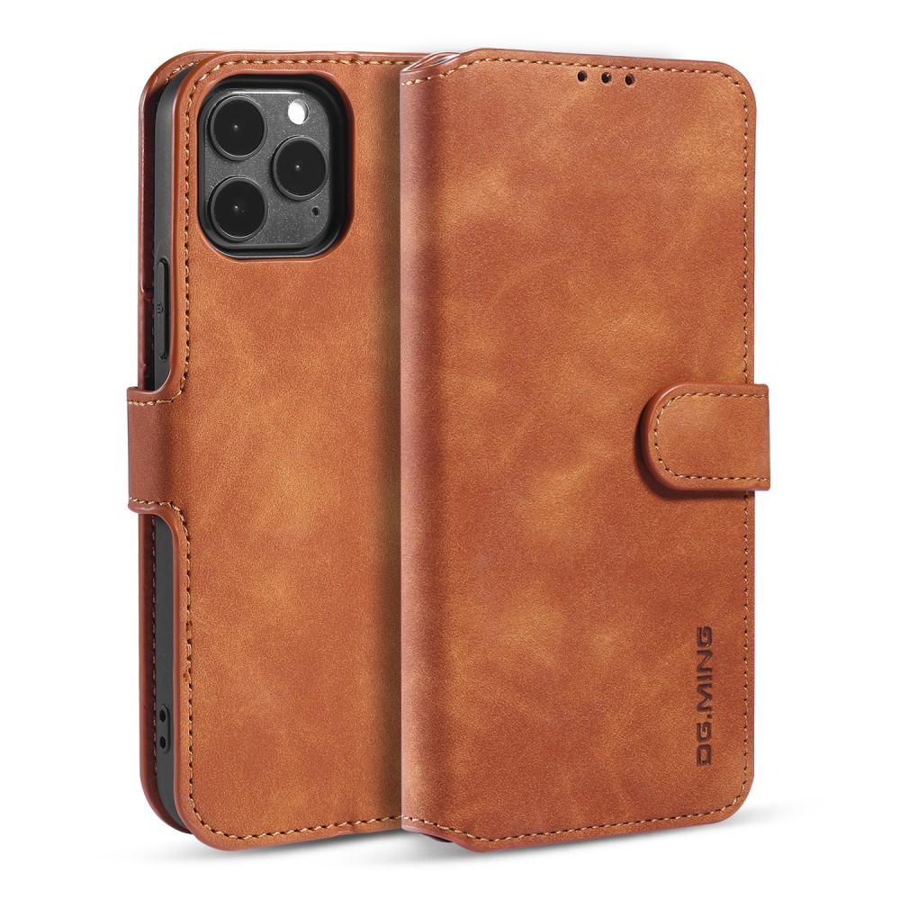 Coque Wallet iPhone 12/12 Pro Cognac